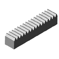 Zahnstange modul 4 (40x40 mm) Einbaulänge 1005,31 mm